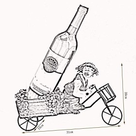 StejaR Casier À Vin Accueil Support Rouge Support De Verre À Vin Bar S,Résine Personnalité Créative Armoire À Vin Décoration 