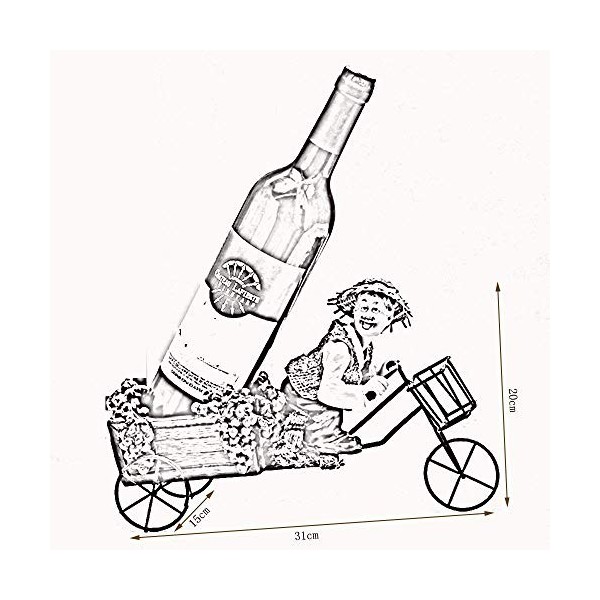 StejaR Casier À Vin Accueil Support Rouge Support De Verre À Vin Bar S,Résine Personnalité Créative Armoire À Vin Décoration 