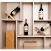 SCIAZA Casier à vin équilibré Japonais en Bois Massif, Armoire à vin en Noyer Noir, décoration de Salon, vin Domestique en hê