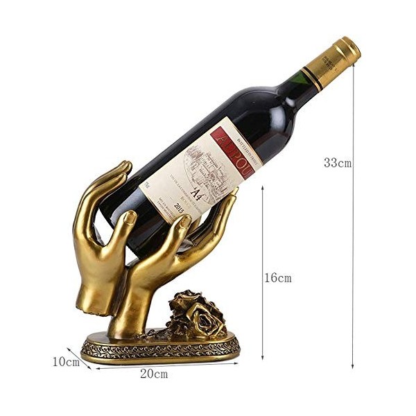 Support de Stockage de vin de Table Support de Stockage de vin Support de Stockage de vin en résine créative décoration Maiso