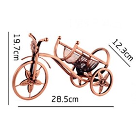 Casier à vin décoré en Forme de Wagon – Casier à vin pour Bouteilles Simples pour comptoir, Table – Support à vin pour décora