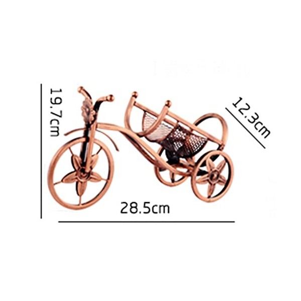 Casier à vin décoré en Forme de Wagon – Casier à vin pour Bouteilles Simples pour comptoir, Table – Support à vin pour décora