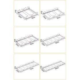 VejiA Casier à vin en fer suspendu, casier à verres à vin, Bars, salons, hôtels, Restaurants, décoration, étagère de rangemen