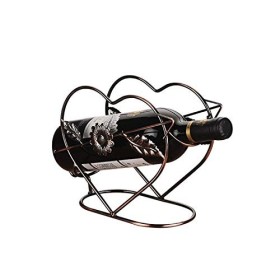 Casier à vin sur pied européen casier à vin rétro étagère à raisin décoration de la maison porte-bouteilles debout organisate