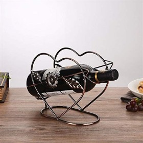 Casier à vin sur pied européen casier à vin rétro étagère à raisin décoration de la maison porte-bouteilles debout organisate