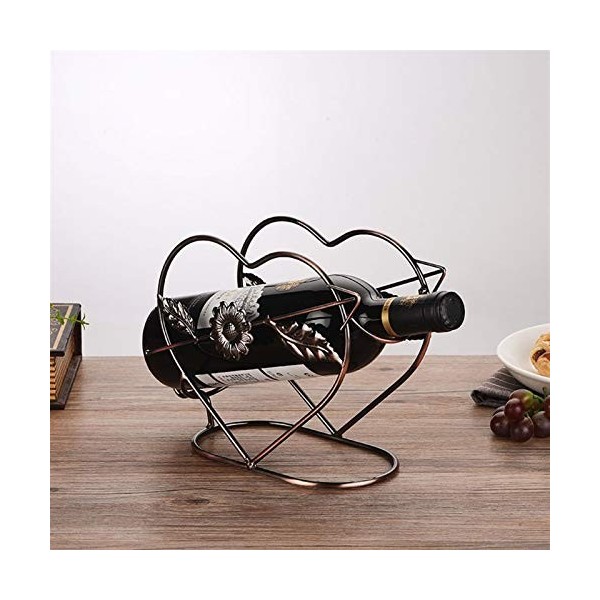 Casier à vin sur pied européen casier à vin rétro étagère à raisin décoration de la maison porte-bouteilles debout organisate