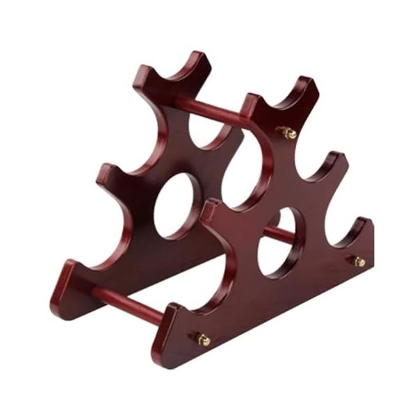 Casier à vin en Bambou Casier à vin en Bois à 3 Niveaux, 5 conteneurs, Armoire de comptoir, Support de Bouteille de vin, étag