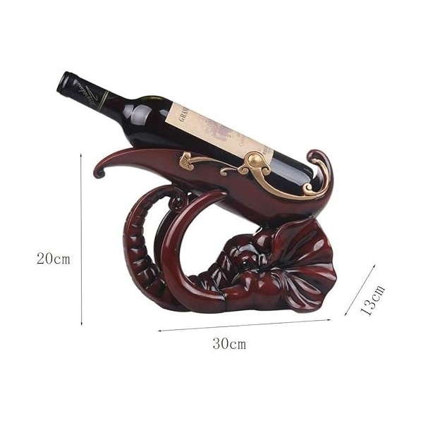 EINES Casier à vin de comptoir Support de Stockage de vin européen, décoration de Cuisine, Salle à Manger, casier à vin en ré