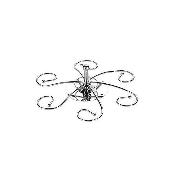 SCIAZA Étagère en Verre à vin en Acier Inoxydable, casier à vin, Rangement de décoration Efficency