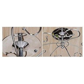 SCIAZA Étagère en Verre à vin en Acier Inoxydable, casier à vin, Rangement de décoration Efficency