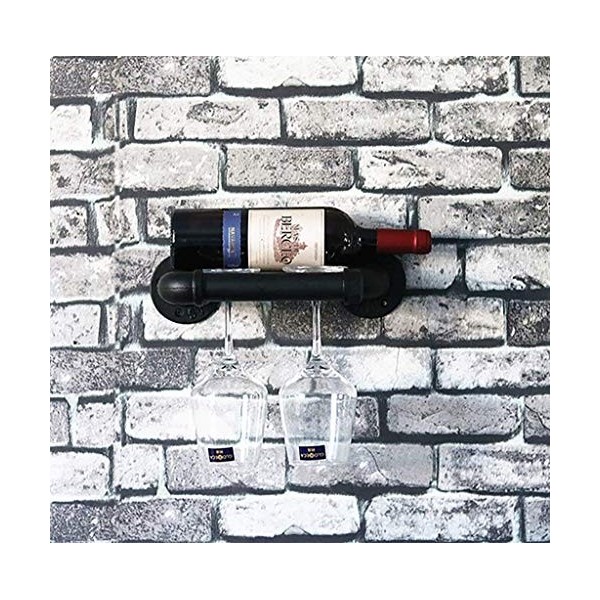 StejaR Casier À Vin Accueil Support Rouge Support De Verre À Vin Restaurant Bar S, Présentoir Tenture Murale Fer Porte-gobele