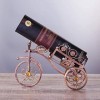 Casier à vin Accueil Support Rouge Support à Verre à Vin Bar S, Fer Art Tricycle Forme Créative Mode Armoire à Vin Décoration