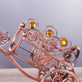 Casier à vin Accueil Support Rouge Support à Verre à Vin Bar S, Fer Art Tricycle Forme Créative Mode Armoire à Vin Décoration