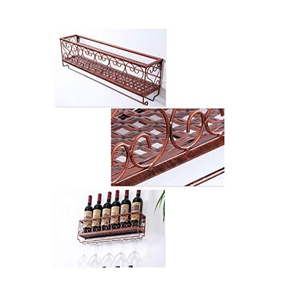 Casier À Vin Accueil Support Rouge Support De Verre À Vin Restaurant Bar S, Support À Tasses À Vin Rouge Rouge Domestique, Su