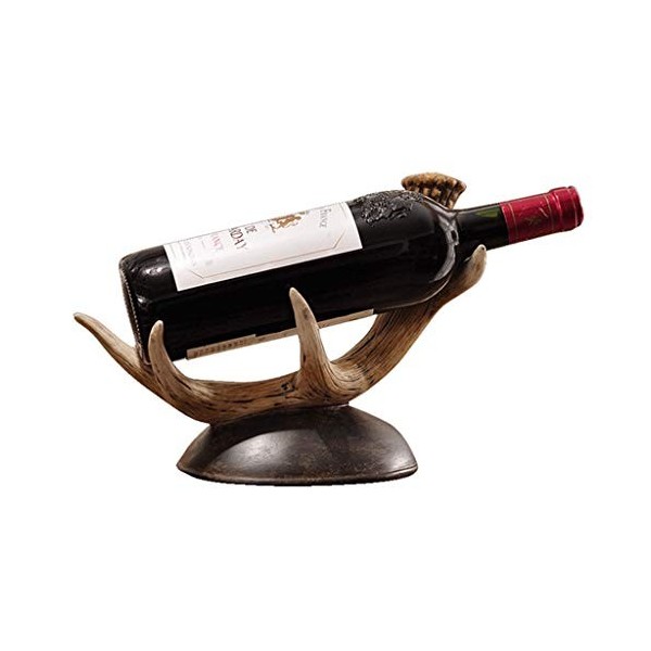 Casier à vin Autoportant Créatif Imitation Bois Casier à vin Décoration Salon Européen Maison Simple Personnalité Maison Comp