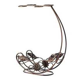 GaRcan Casier à vin Accueil Casier à vin Porte-gobelet à lenvers Décoration darmoire à vin européenne Porte-Bouteilles de v