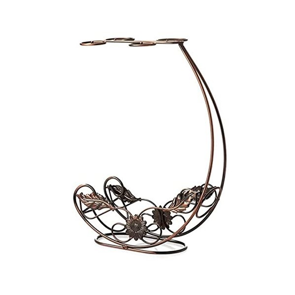 GaRcan Casier à vin Accueil Casier à vin Porte-gobelet à lenvers Décoration darmoire à vin européenne Porte-Bouteilles de v