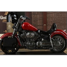 CULPRT Modèle de Moto de Voiture Européenne Rack À Vin Créatif Salon Cabinet À Vin Étagère À Vin Artisanat Home Desktop Decor