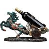 Casier à vin Statue de casier à vin en résine, décoration de Maison, Bureau, Cheval Amoureux, Ornements de Table à Manger, Ar