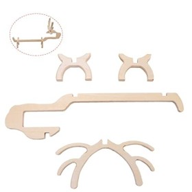 Casier à vin sur pied créatif en bois casier à vin assemblage nordique élan en bois massif vin rouge porte-champagne en bois 