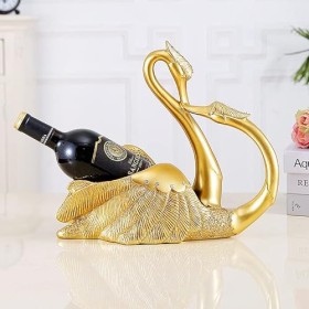 Casier à vin Casier à vin de décoration de Cygne de Style européen, décoration de Maison de Salon darmoire à vin, hôtel, Ktv