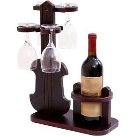 Porte Bouteille Casier à Vin Casier à Gobelet à lenvers Verre à Vin Casier à Vin Décoration Maison Support à Vin Manger Bar