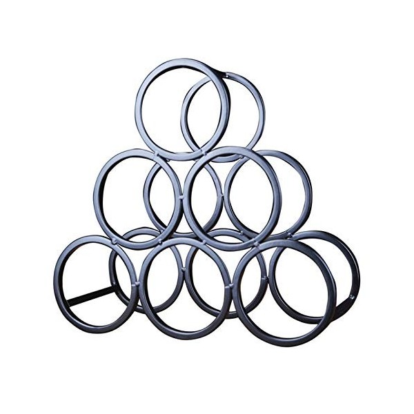 Casier à vin Ornements de casier à vin sur Pied Support de Fer créatif pour la Maison Rond 6 présentoir darmoire à vin pour 