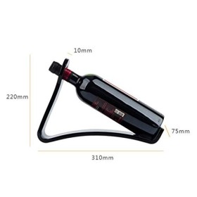 Casier à vin sur Pied en Acrylique, Porte-Bouteille de vin, étagère à vin Moderne, décoration de la Maison, Support à vin, Ar