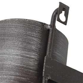 DameCo Casier à vin, Support Mural de casier à vin Vintage pour 5 Bouteilles en métal sur Pied |Étagère de Rangement Murale V