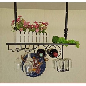 Casier À Vin Accueil Support Rouge Restaurant S, Bar Européen Support À Verre À Vin Ornements Suspendus Support Minimaliste M