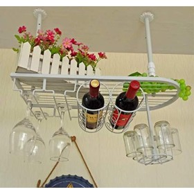 Casier À Vin Accueil Support Rouge Restaurant S, Bar Européen Support À Verre À Vin Ornements Suspendus Support Minimaliste M