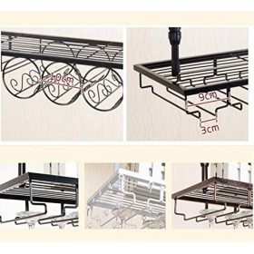 Casier À Vin Accueil Support Rouge Restaurant S, Bar Européen Support À Verre À Vin Ornements Suspendus Support Minimaliste M