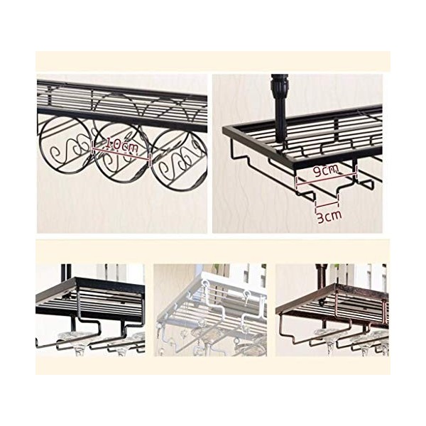 Casier À Vin Accueil Support Rouge Restaurant S, Bar Européen Support À Verre À Vin Ornements Suspendus Support Minimaliste M