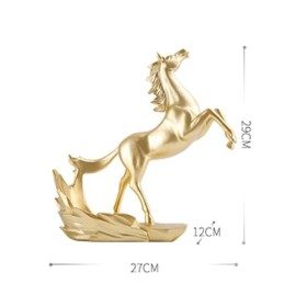 EINES Casier à vin de comptoir Supports décoratifs de casier à vin de Barre de Cuisine et Cadeaux décoratifs de Sculpture Sta