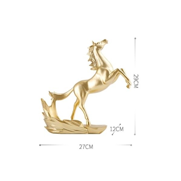 EINES Casier à vin de comptoir Supports décoratifs de casier à vin de Barre de Cuisine et Cadeaux décoratifs de Sculpture Sta