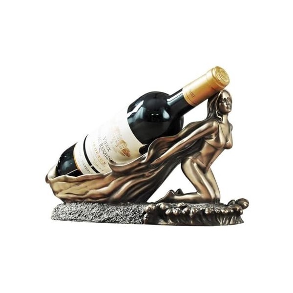 EINES Casier à vin de comptoir Support de Stockage de vin, Armoire à vin décorative, casier à vin en résine, Armoire de compt