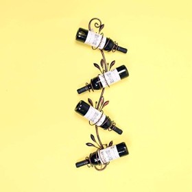 StejaR Casier À Vin Accueil Support Rouge Support De Verre À Vin Restaurant S, Bar Créatif Support Mural en Verre Mur Créatif