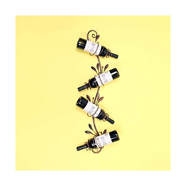 StejaR Casier À Vin Accueil Support Rouge Support De Verre À Vin Restaurant S, Bar Créatif Support Mural en Verre Mur Créatif