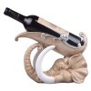 Wnota Porte Bouteilles Casiers À Vin Créatifs Sculpture Artisanat Cadeau De Pendaison De Crémaillère Éléphant Résine Porte-vi