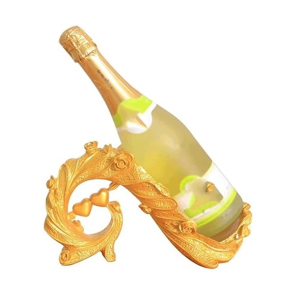 Porte-Bouteille de vin, Casier à vin décoration Accessoires for la Maison casier à vin en cuivre Salon Bouteille de vin casie