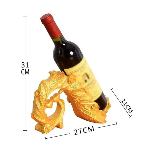 Porte-Bouteille de vin, Casier à vin décoration Accessoires for la Maison casier à vin en cuivre Salon Bouteille de vin casie