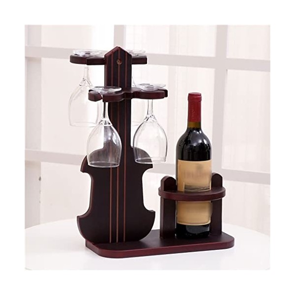 Étagère à vin Racquette à vin Gobelet Passoire à lenvers Verre à vin Vin de vin Décoration daffichage à la Maison Support S