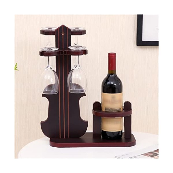 Étagère à vin Racquette à vin Gobelet Passoire à lenvers Verre à vin Vin de vin Décoration daffichage à la Maison Support S