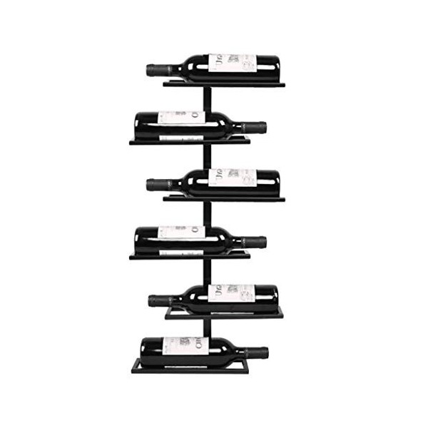 Casier à vin, casier à vin Mural ， présentoir Multifonctionnel de casier à vin dart de Fer, décoration de casier à vin ， Sup