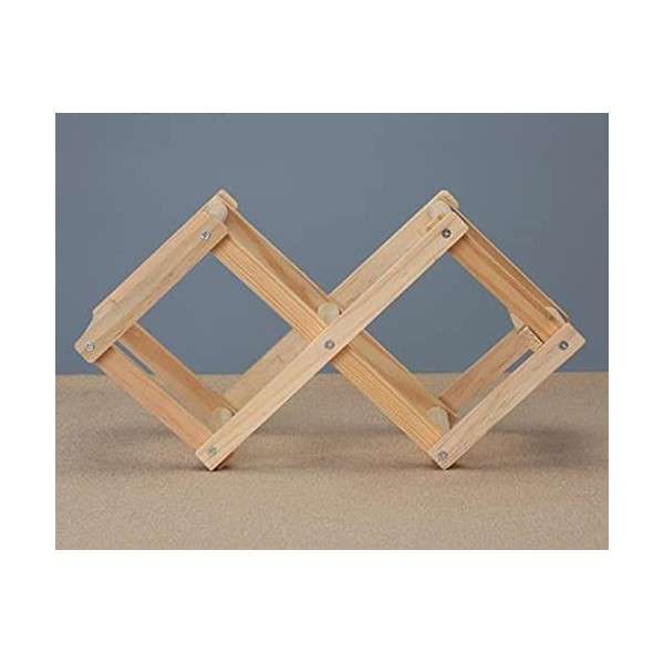 Casier à vin Casier à vin Support de vin Pliant Support de Stockage de vin en Bois présentoir Support dalcool Domestique Co