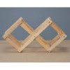 Casier à vin Casier à vin Support de vin Pliant Support de Stockage de vin en Bois présentoir Support dalcool Domestique Co