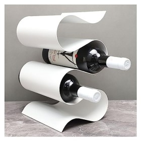 Présentoir à vin de bar, présentoir à bouteilles de vin, casier à vin 5 bouteilles, supports horizontaux for bouteilles de vi