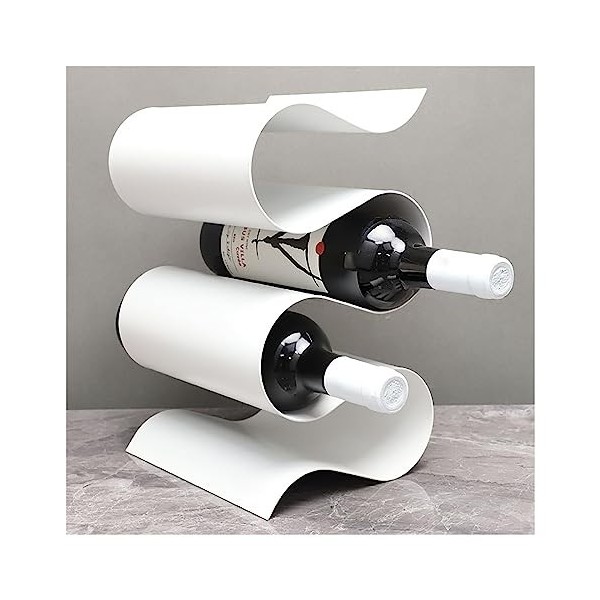 Présentoir à vin de bar, présentoir à bouteilles de vin, casier à vin 5 bouteilles, supports horizontaux for bouteilles de vi