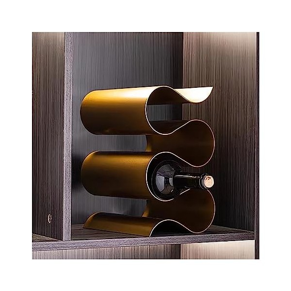 Présentoir à vin de bar, présentoir à bouteilles de vin, casier à vin 5 bouteilles, supports horizontaux for bouteilles de vi