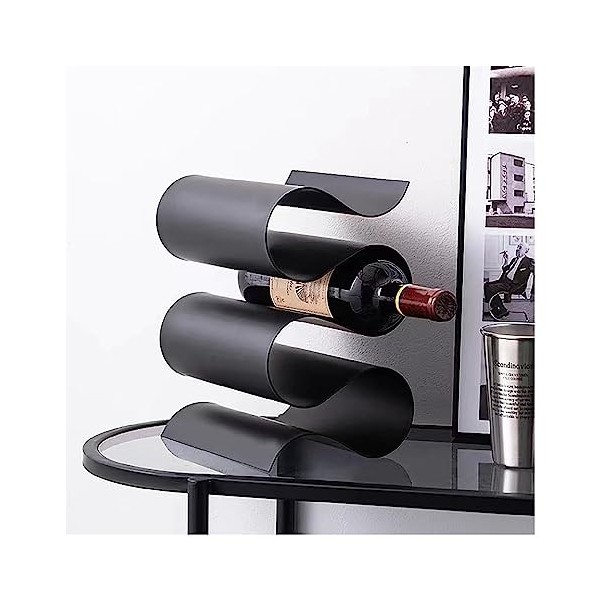 Présentoir à vin de bar, présentoir à bouteilles de vin, casier à vin 5 bouteilles, supports horizontaux for bouteilles de vi